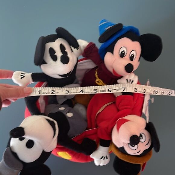 DISNEY Mickey Mouse 70 Happy Years Bean Bag Plush *NEW* - Picture 11 of 12